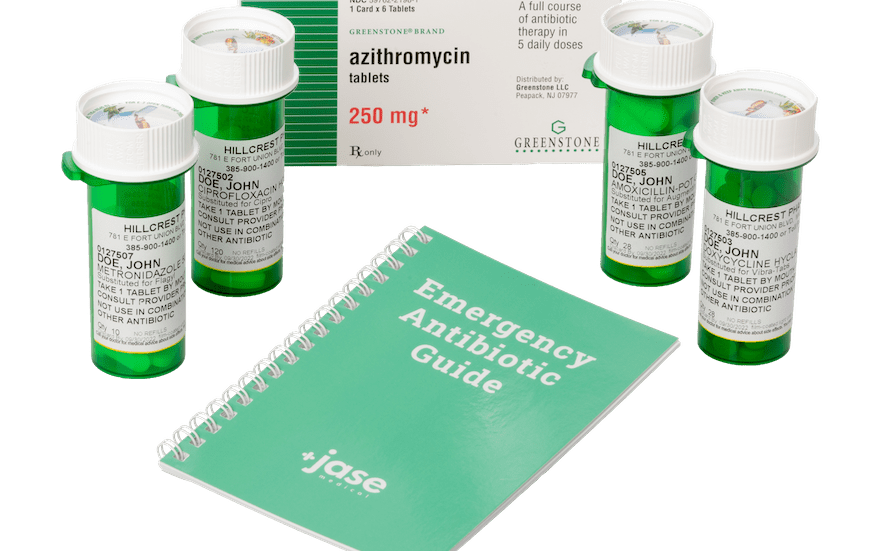 Emergency Antibiotic Kit Pricing and Details JASE Medical