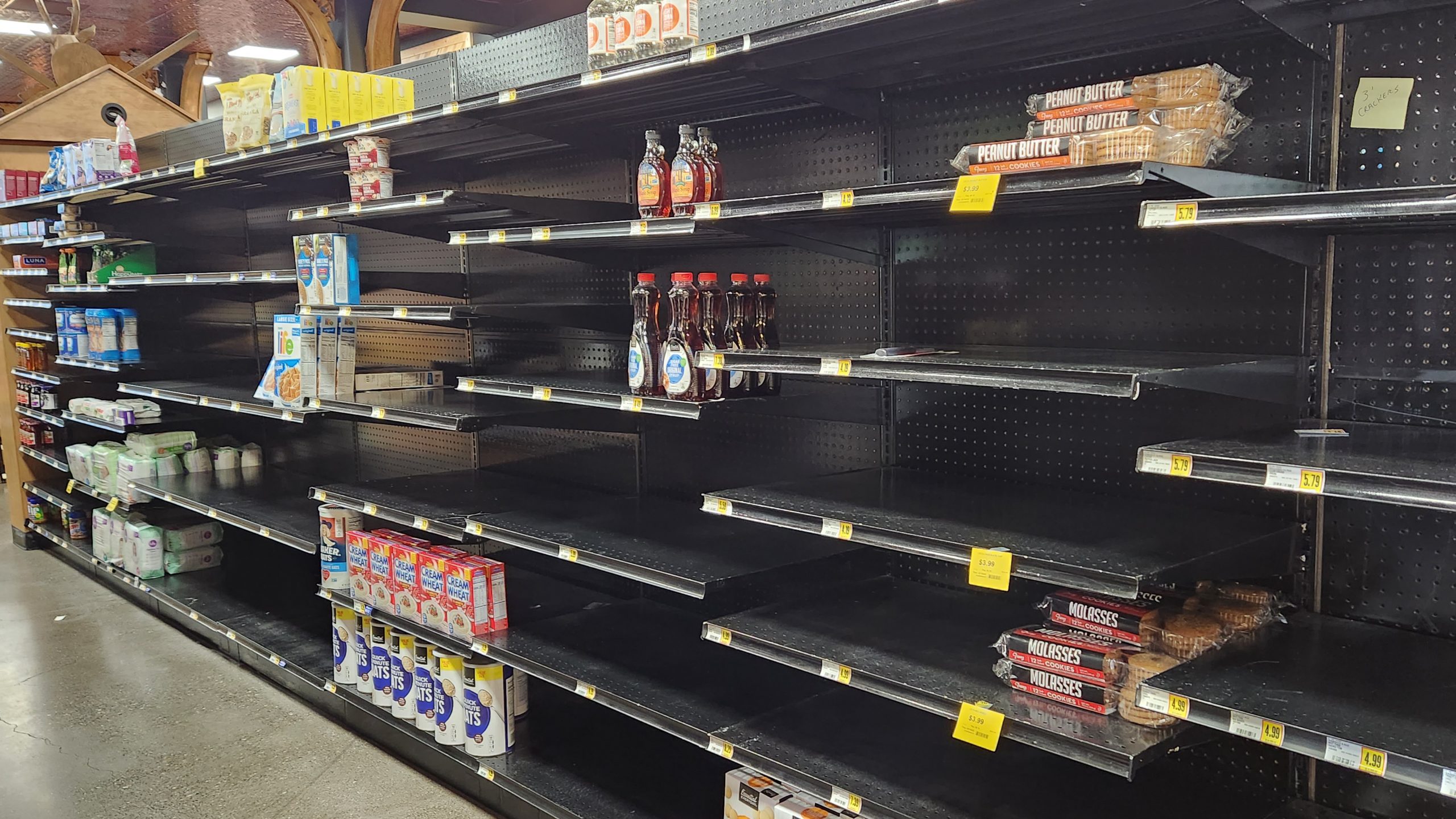 Grocery Store Shelves Empty, What Will be Next? JASE Medical