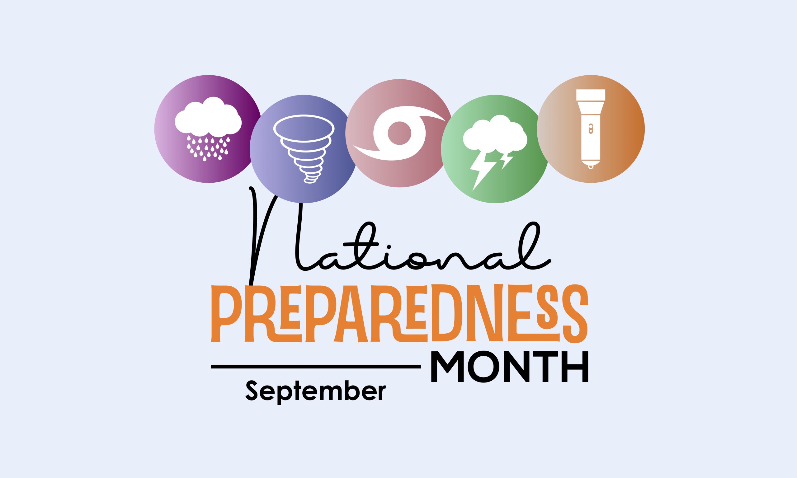 Vector illustration design concept of national preparedness mont image0 3 1