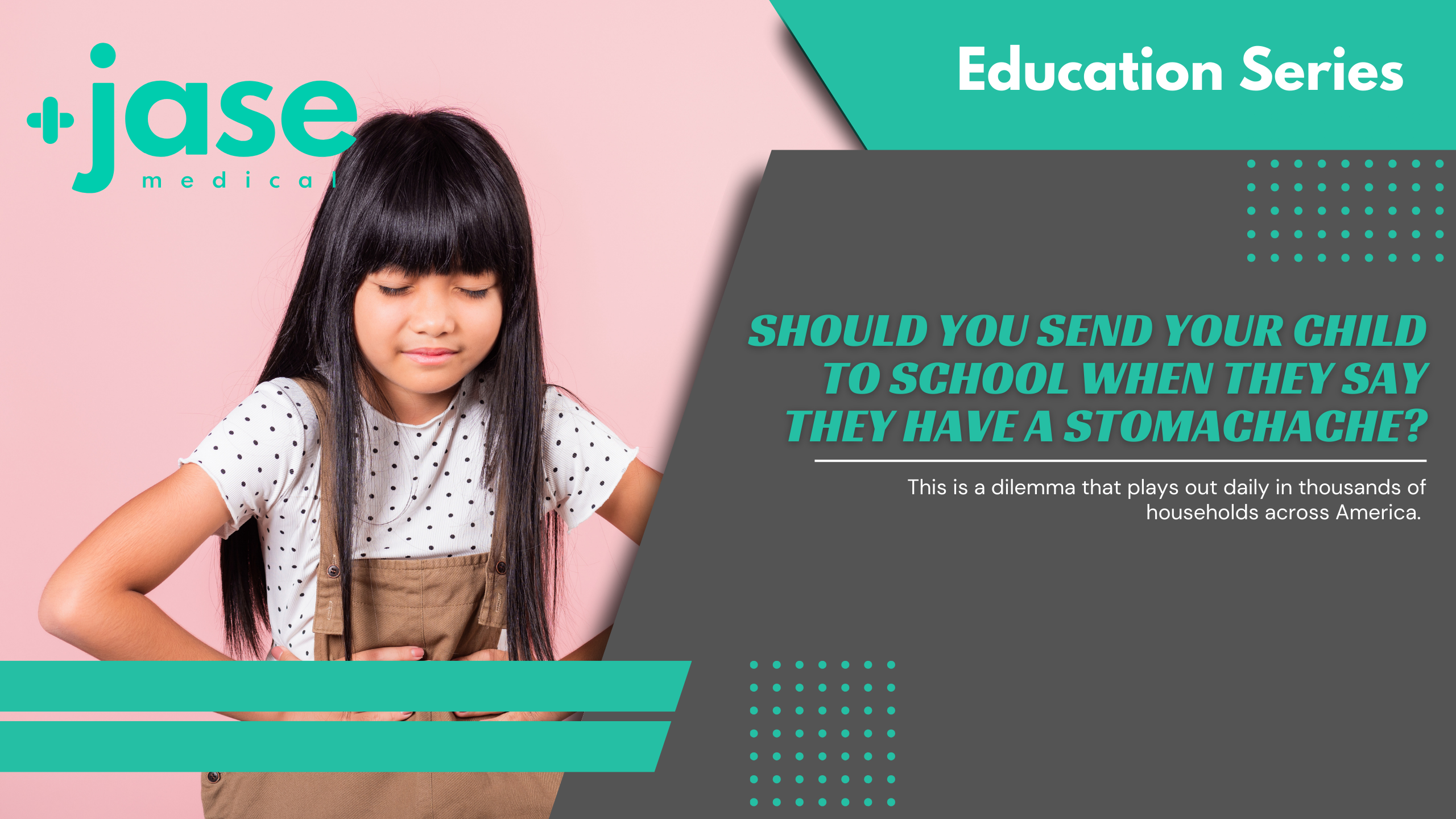 Should You Send Your Child to School When They Say They Have a Stomachache?