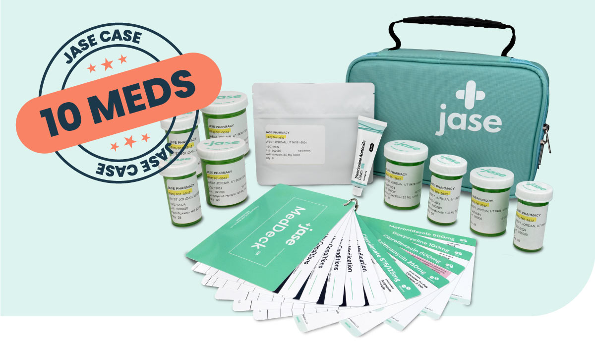 Jase Case with 10 medications